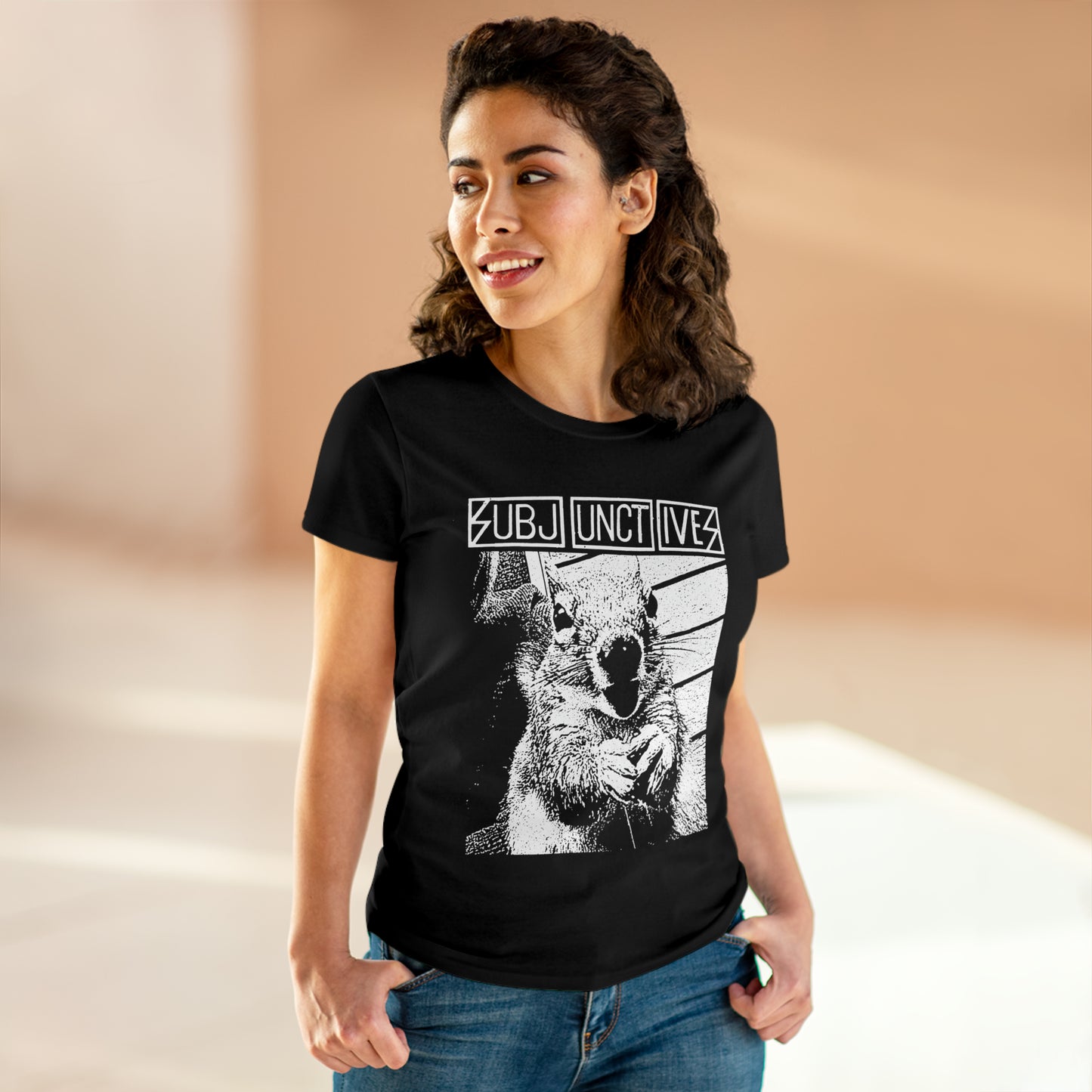 Sub Squirrel Junctives Shirt for Ladies