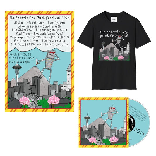 SPPF 2025 Shirt, Poster, & CD Pack
